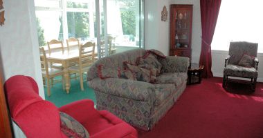 #image6 Strathardle has a large comfortable lounge adjacent to the conservatory.