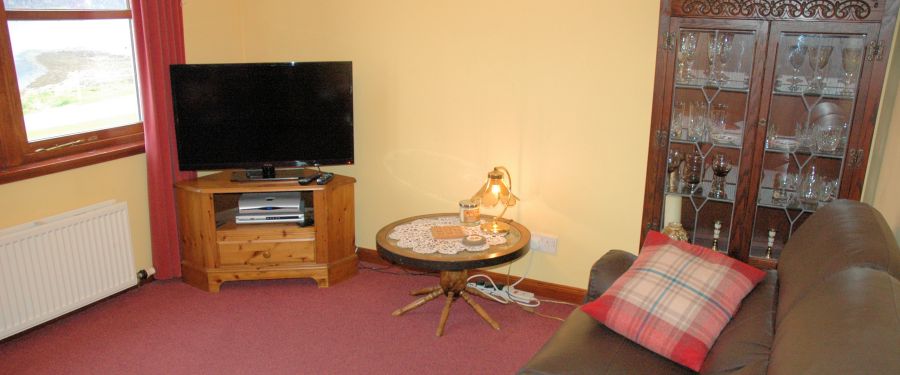 #image8 There is a comfortable lounge in Tarlogie with large flat-screen TV and excellent views south from the window.